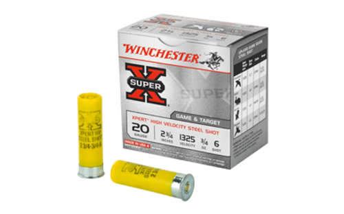 Ammunition Winchester Ammunition Xpert 20Gauge2.75" WIN XPERT TRGT 20GA 2.75" #6 25/250